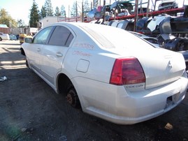 2006 MITSUBISHI GALANT ES WHITE 2.4L AT 183873